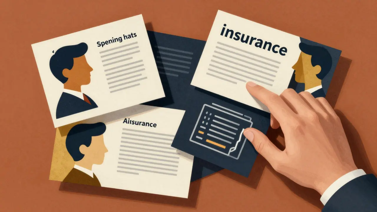 Financial advisor's desk with geometric client profiles and AI-generated investment offer.