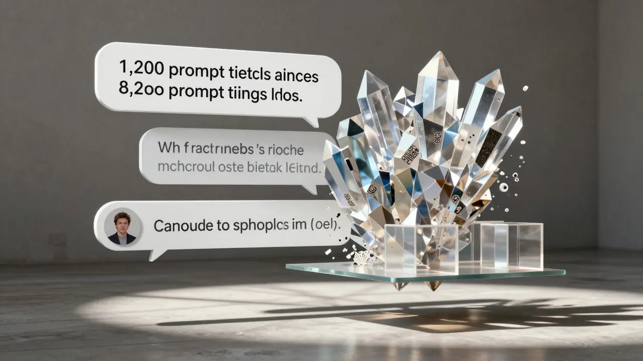 A single query broken into token shards, vector retrievals, and cached cubes in Cubist abstraction.