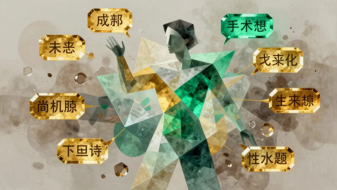 Cubist illustration of expert labeling refining AI training data quality