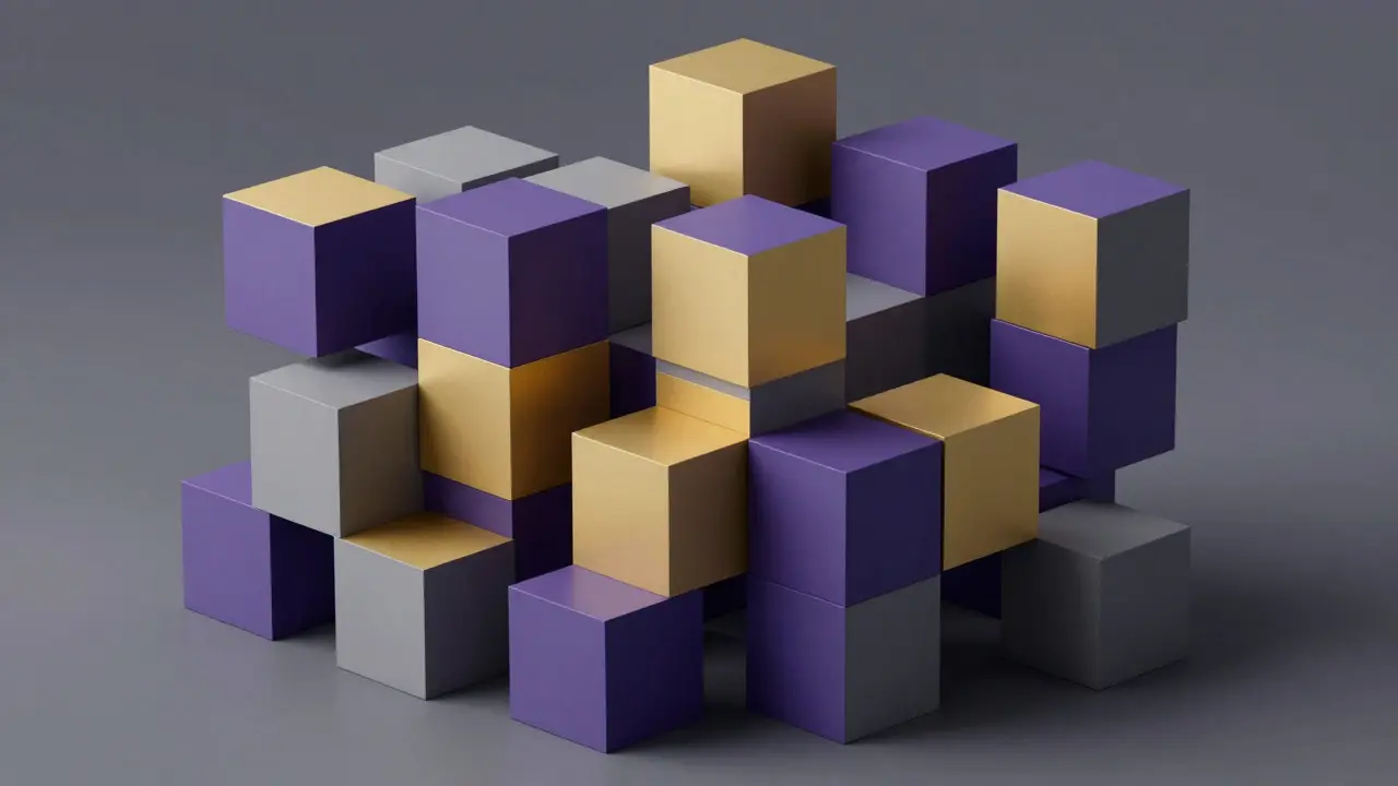 Cubist illustration of structured, controlled AI output