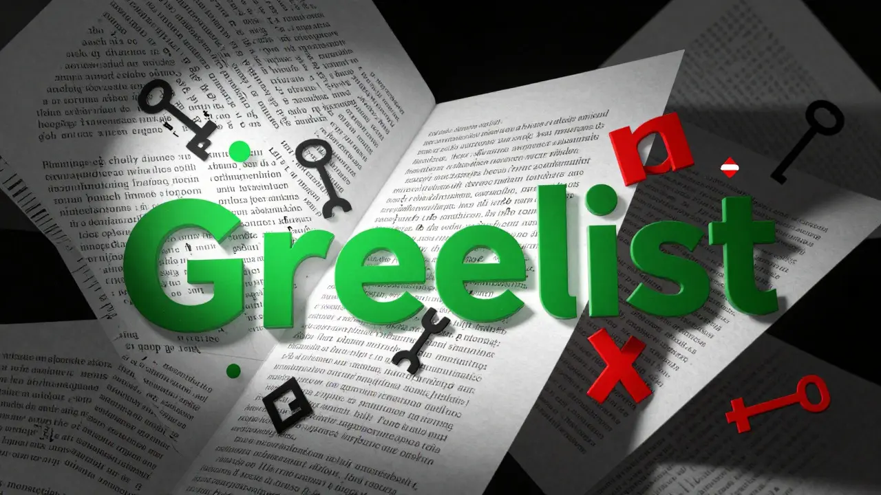 Geometric breakdown of text tokens with green and red highlights