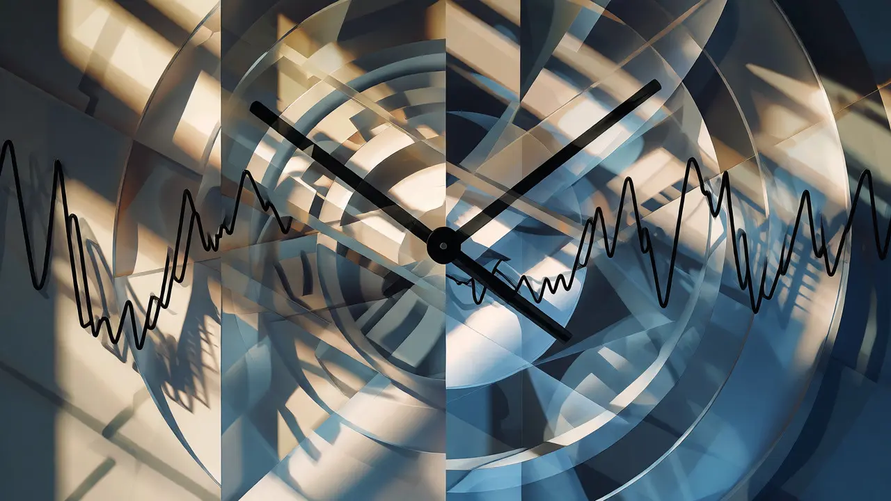 Abstract geometric representation of sinusoidal waves