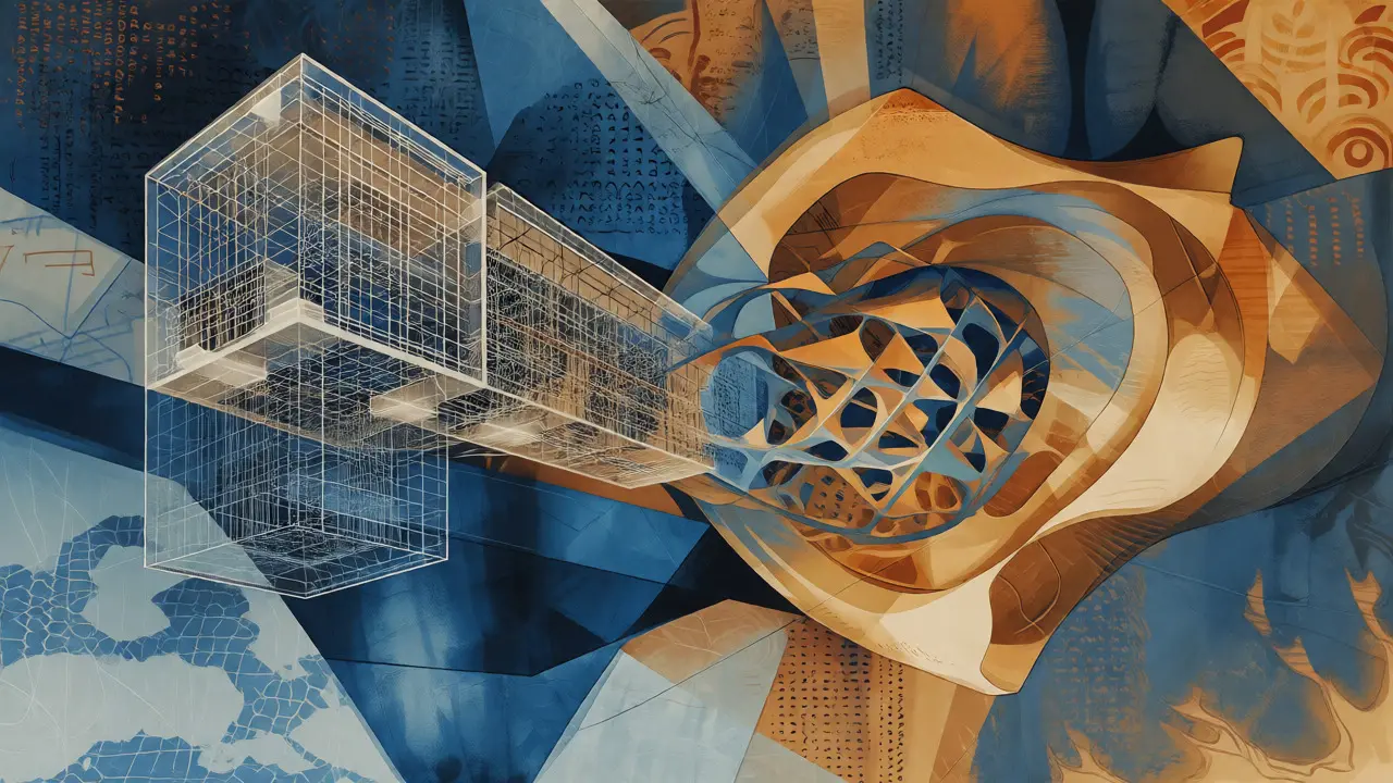 Abstract balance between strict safety and creative freedom